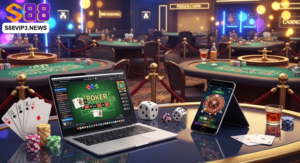 Ví dụ cách tính điểm trong Blackjack online